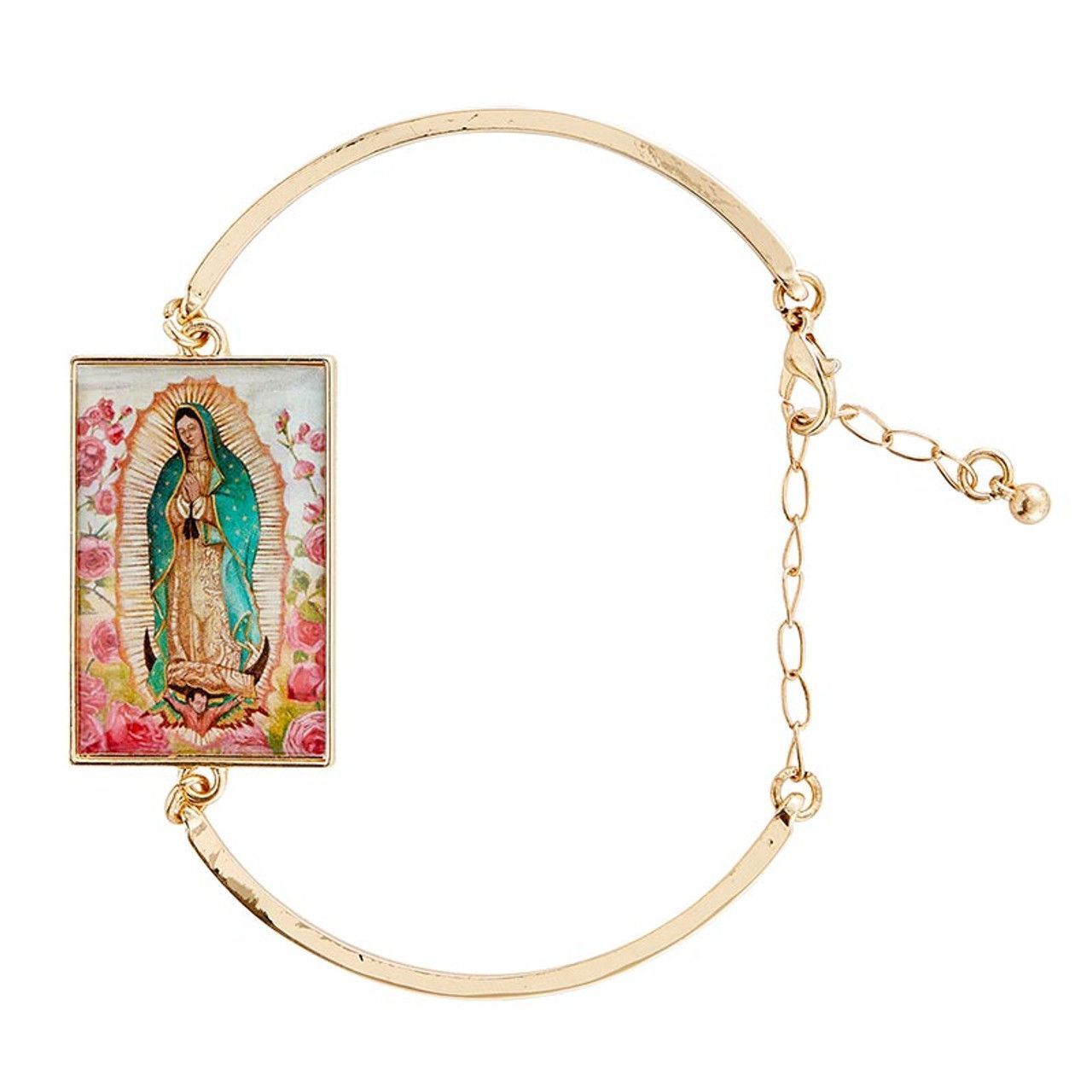 Gold Our Lady of Guadalupe Bracelet