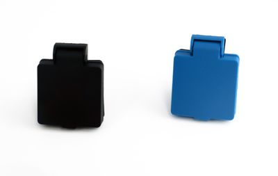 HOLZER Anbausteckdosen IP44 - Deckel Rechteckig