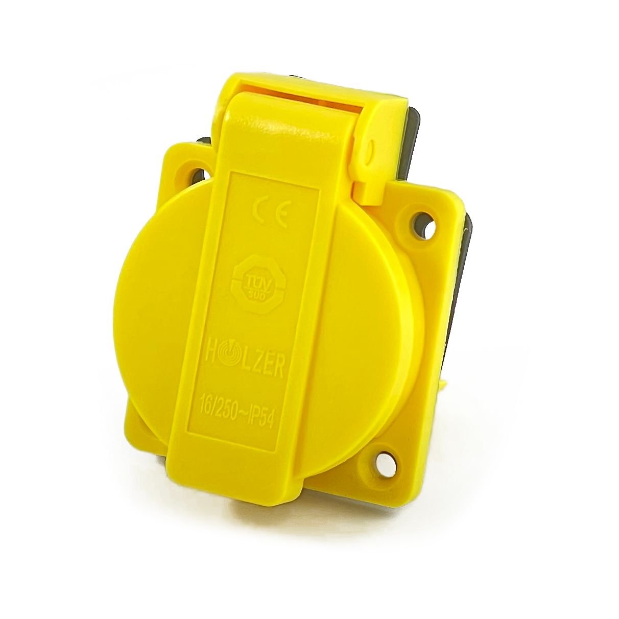 HOLZER Anbausteckdose IP54 - Gelb