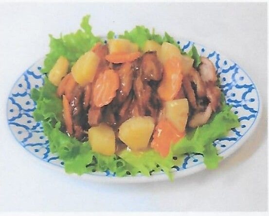 Canard roti à l&#39;ananas (42)
