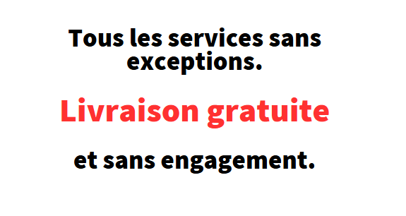 Inscription abonné sans engagement