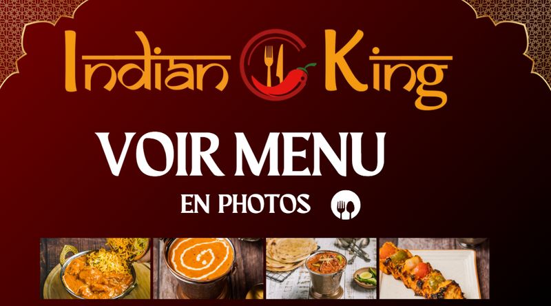 Voir Menu sur photos