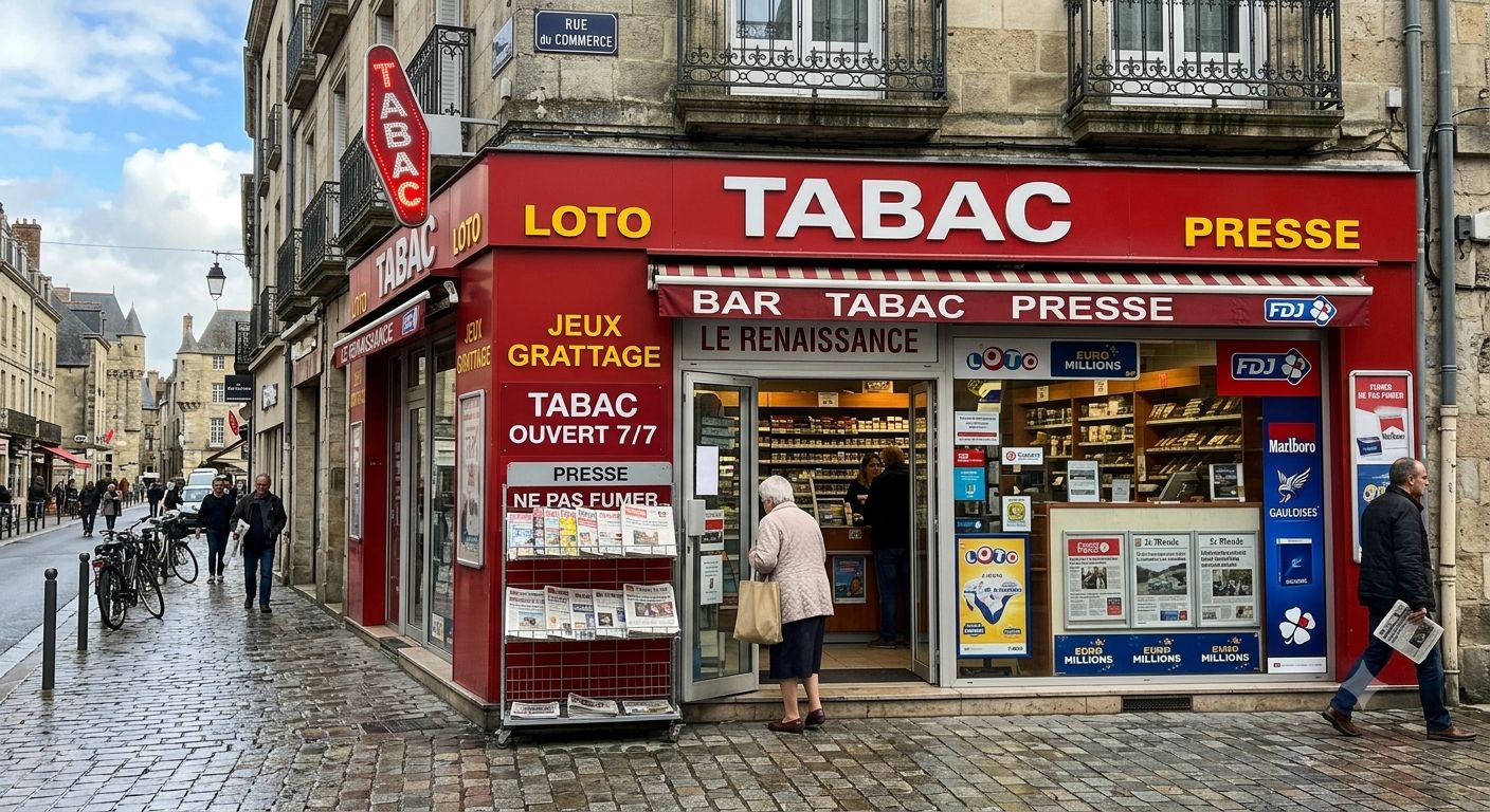 Livraison au magasin tabac de votre choix