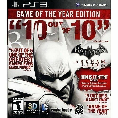 Batman: Arkham City [Game of the Year] CIB