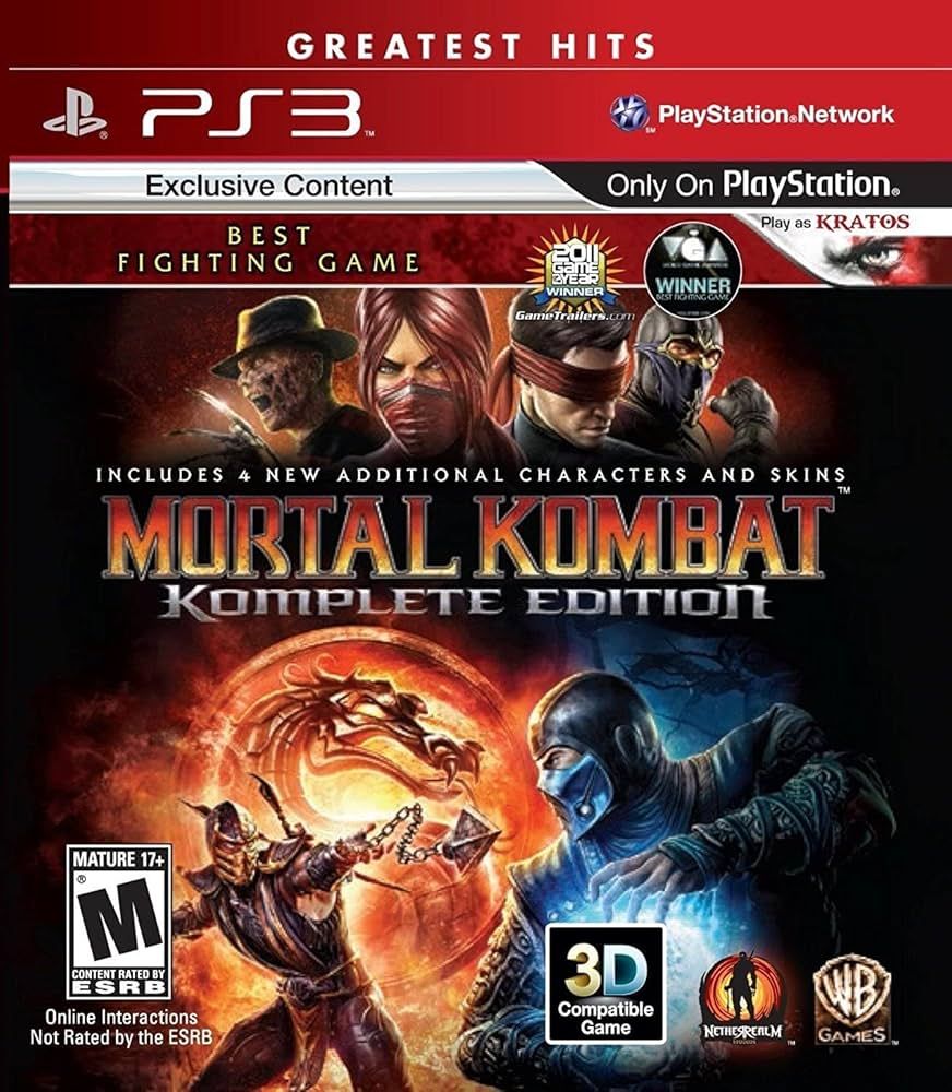 Mortal Kombat Komplete Edition Loose