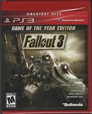 Fallout 3 [Game of the Year Greatest Hits] CIB