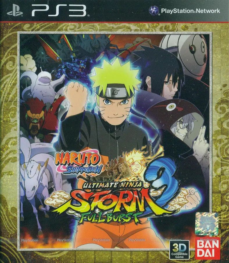 Naruto Shippuden Ultimate Ninja Storm 3 Full Burst CIB