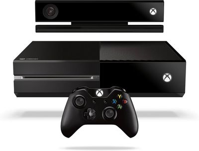 Xbox One 500 GB Black Console with Kinect Loose