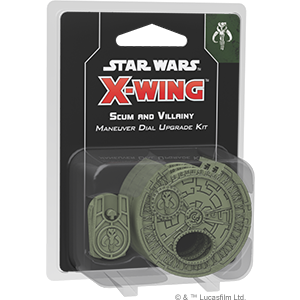 Star Wars X-Wing: 2nd Edition - Scum and Villainy Maneuver Dial Upgrade Kit