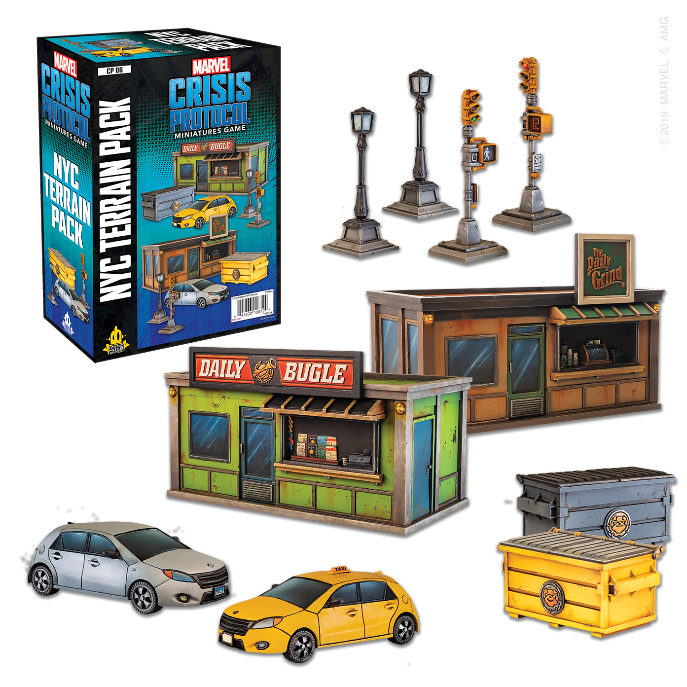 Marvel: Crisis Protocol - NYC Terrain Pack