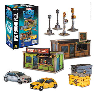 Marvel: Crisis Protocol - NYC Terrain Pack