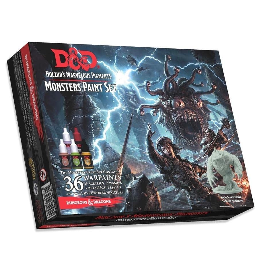 Dungeons &amp; Dragons Nolzur&#39;s Marvelous Pigments: Monster Paint Set
