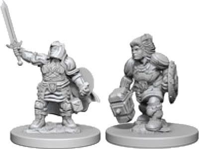 Dungeons &amp; Dragons Nolzur`s Marvelous Unpainted Miniatures: W3 Dwarf Female Paladin