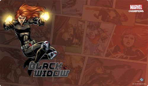Marvel Champions LCG: Black Widow Game Mat