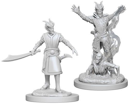 Dungeons &amp; Dragons Nolzur`s Marvelous Unpainted Miniatures: W6 Male Tiefling Warlock