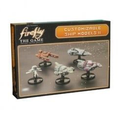 Firefly: The Game - Ship Set II (S.S. Walden, Jubal Early&#39;s Interceptor, Series IV Firefly ships x2, Operative&#39;s Corvette)