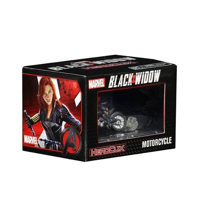Marvel Heroclix: Black Widow Movie- Black Widow on Motorcycle