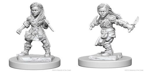 Dungeons &amp; Dragons Nolzur`s Marvelous Unpainted Miniatures: W1 Halfling Female Rogue