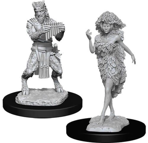 Dungeons &amp; Dragons Nolzur`s Marvelous Unpainted Miniatures: W11 Satyr &amp; Dryad