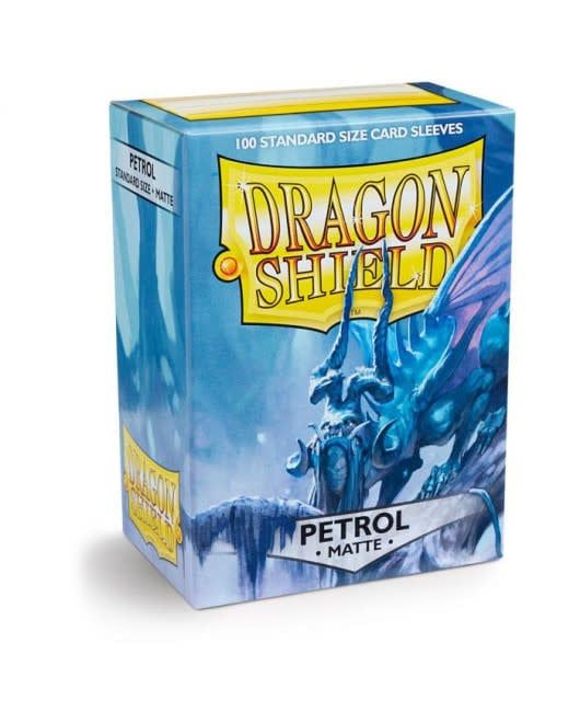 Dragon Shields: (100) Matte Petrol