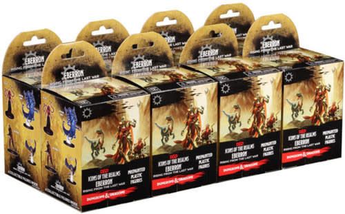 D&amp;D Icons of the Realms Miniatures: Eberron - Rising from the Last War - Booster Brick (8)