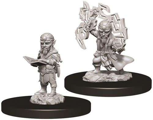 Pathfinder Deep Cuts Unpainted Miniatures: W9 Male Gnome Sorcerer