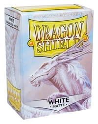 Dragon Shields: (100) Matte White