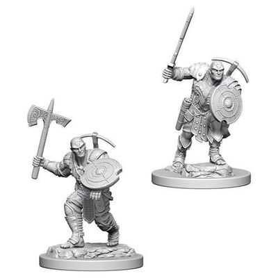 Dungeons &amp; Dragons Nolzur`s Marvelous Unpainted Miniatures: W4 Earth Genasi Male Fighter