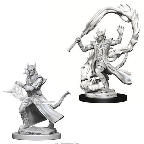 Dungeons &amp; Dragons Nolzur`s Marvelous Unpainted Miniatures: W4 Tiefling Male Sorcerer