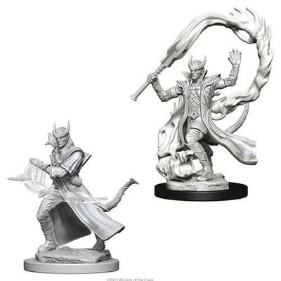 Dungeons &amp; Dragons Nolzur`s Marvelous Unpainted Miniatures: W4 Tiefling Male Sorcerer