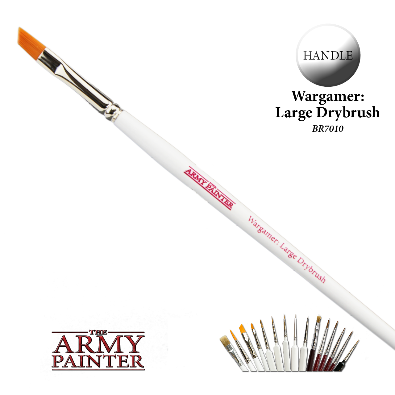 Wargamer Brush: Large Drybrush