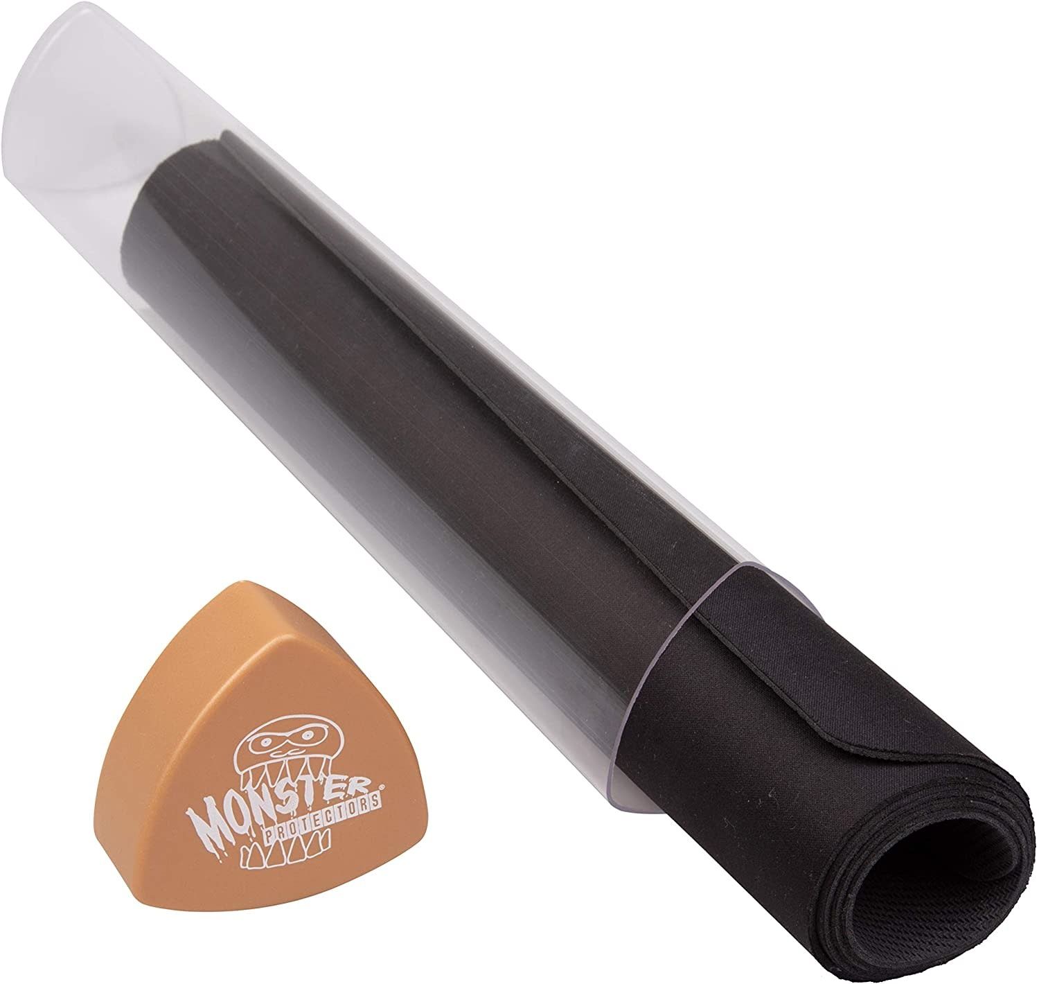 Monster Protectors Prism Playmat Tube: Clear w/ Gold Cap