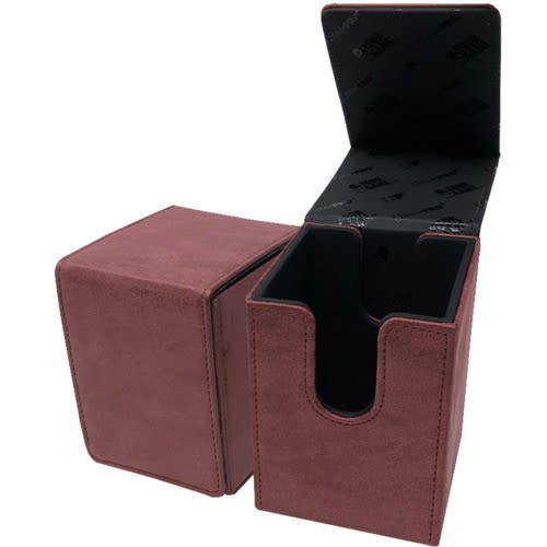 Ultra Pro Alcove Flip: Suede - Ruby