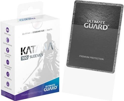 Ultimate Guard Katana Sleeves (100) Clear