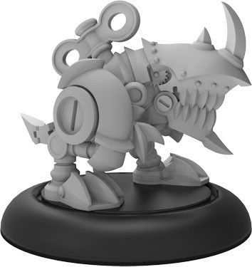 Riot Quest: Mekanoshredder Guard (White Metal)