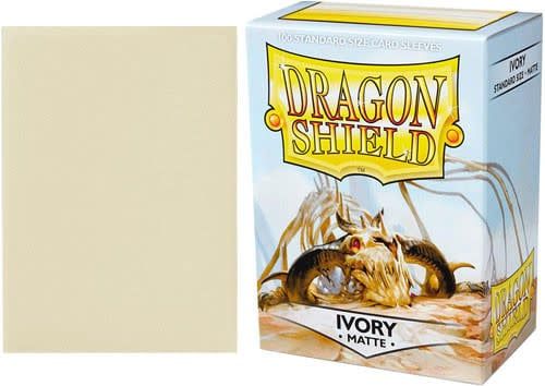 Dragon Shields: (100) Matte Ivory