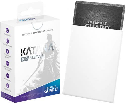 Ultimate Guard Katana Sleeves (100) White