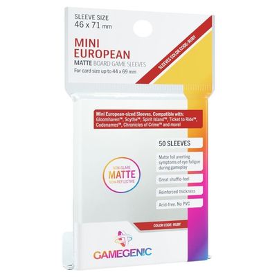 DP: Matte: Mini European Ruby (50)