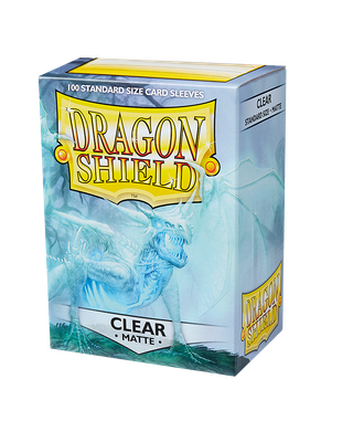 Dragon Shields: (100) Matte Clear