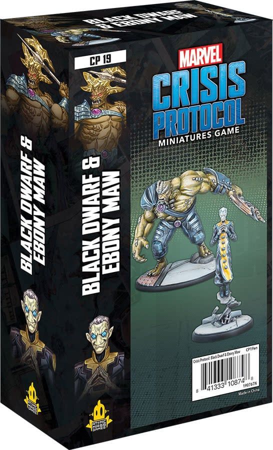 Marvel: Crisis Protocol - Black Dwarf and Ebony Maw Character Pack