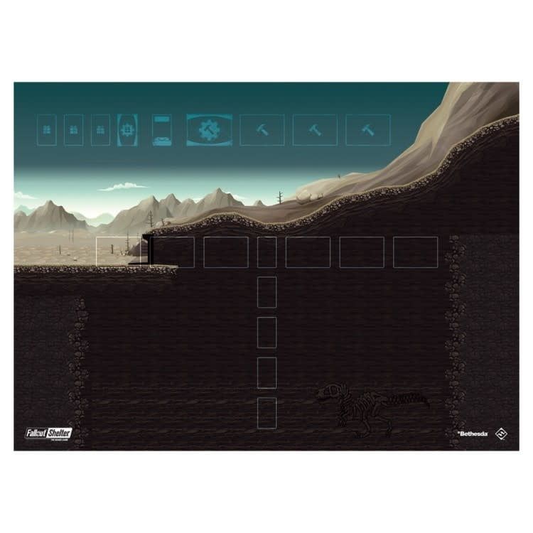 Fallout Shelter: The Board Game: Gamemat