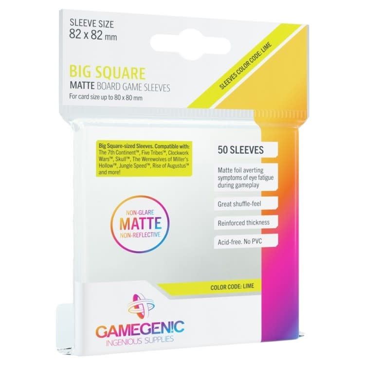 DP: Matte: Big Square Lime (50)