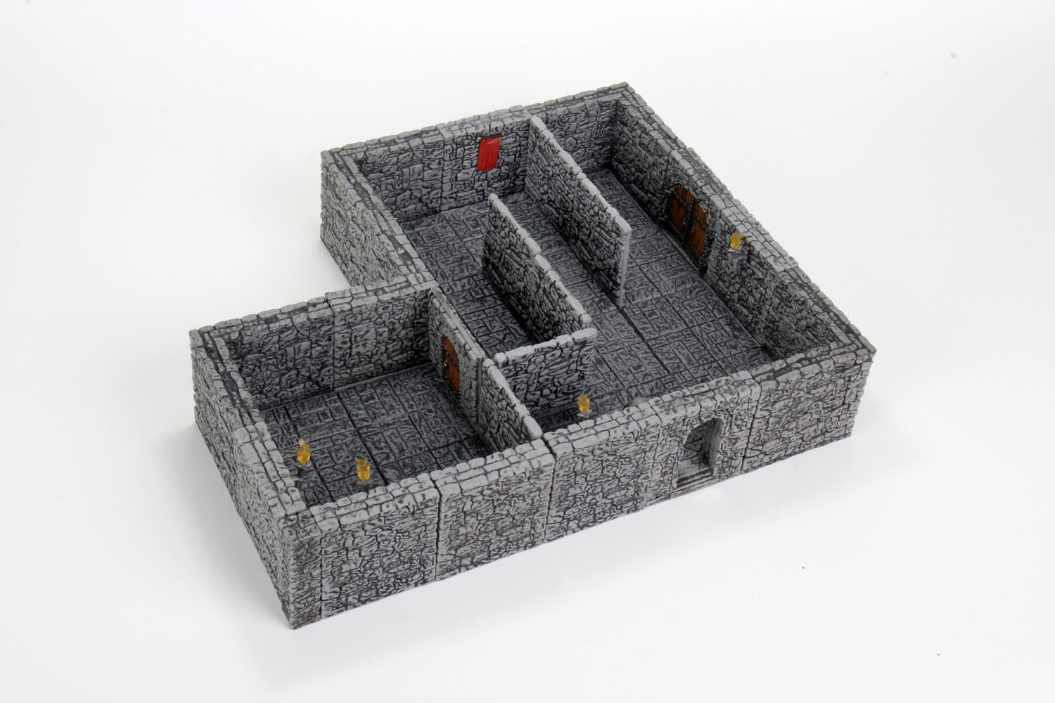 WarLock Tiles: Dungeon Tiles II Full Height Stone Walls Expansion