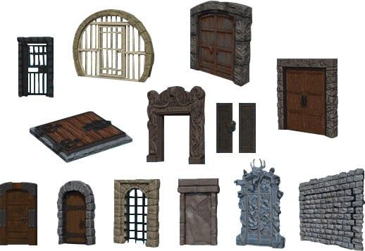 WarLock Tiles: Doors &amp; Archways
