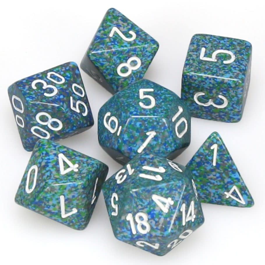RPG Dice Set (7): Speckled Sea