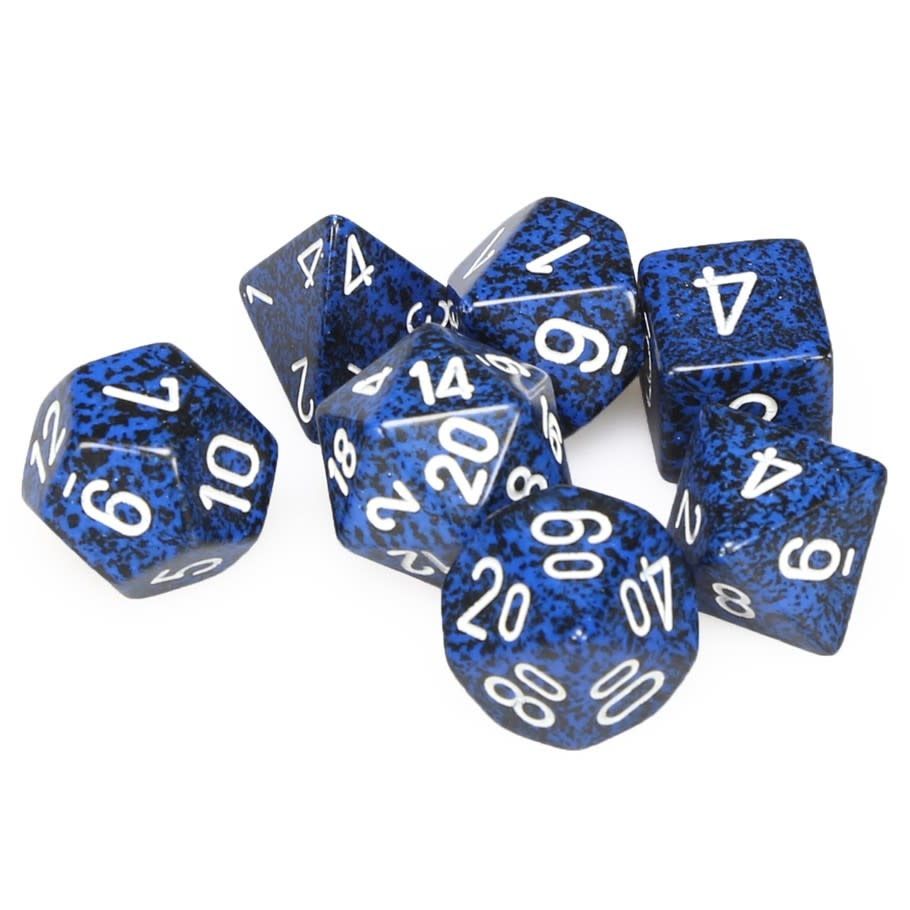 RPG Dice Set (7): Speckled Stealth
