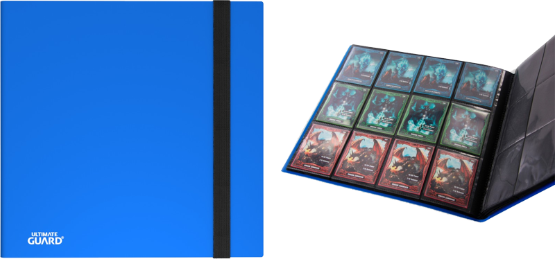 Ultimate Guard 12 Pkt FlexXfolio Quad Row Blue