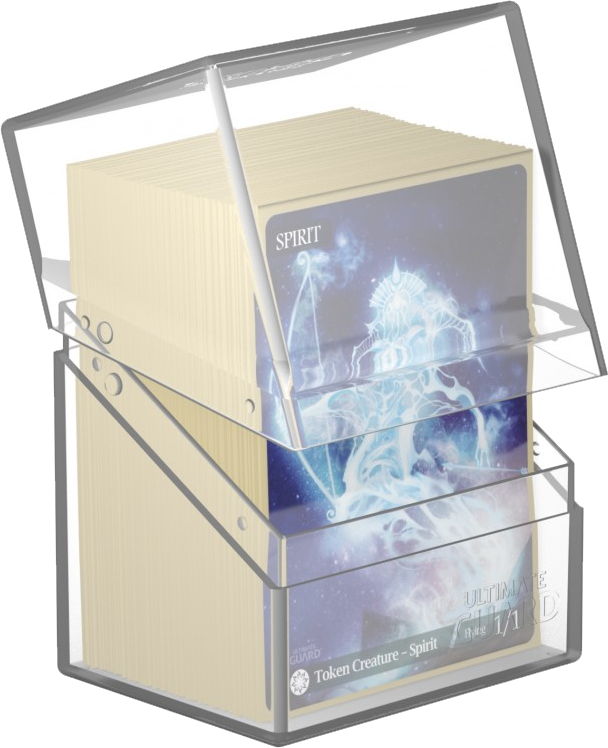 Ultimate Guard Deck Case Boulder 80+ Clear