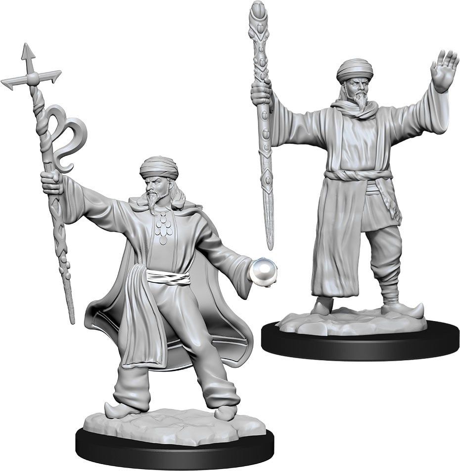 Dungeons &amp; Dragons Nolzur`s Marvelous Unpainted Miniatures: W13 Human Wizard Male