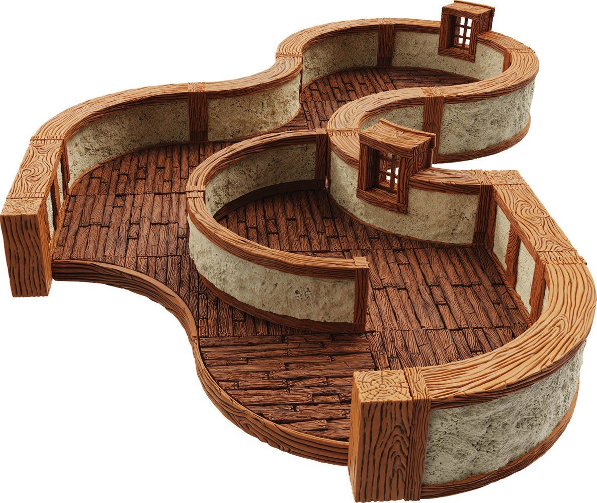 WarLock Tiles: Town &amp; Village III - Curves